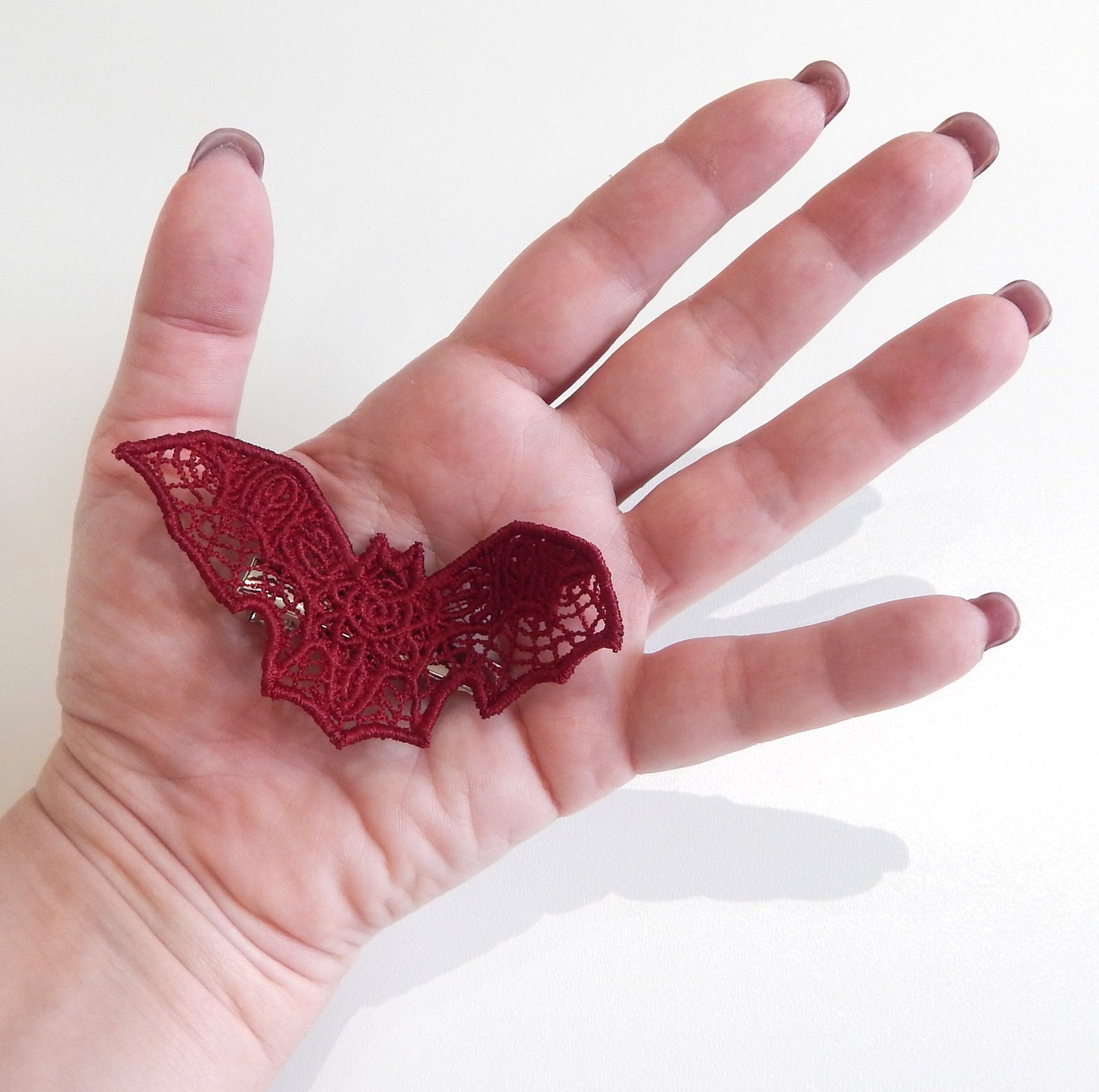 Bloodlace Bat Hair Clip
