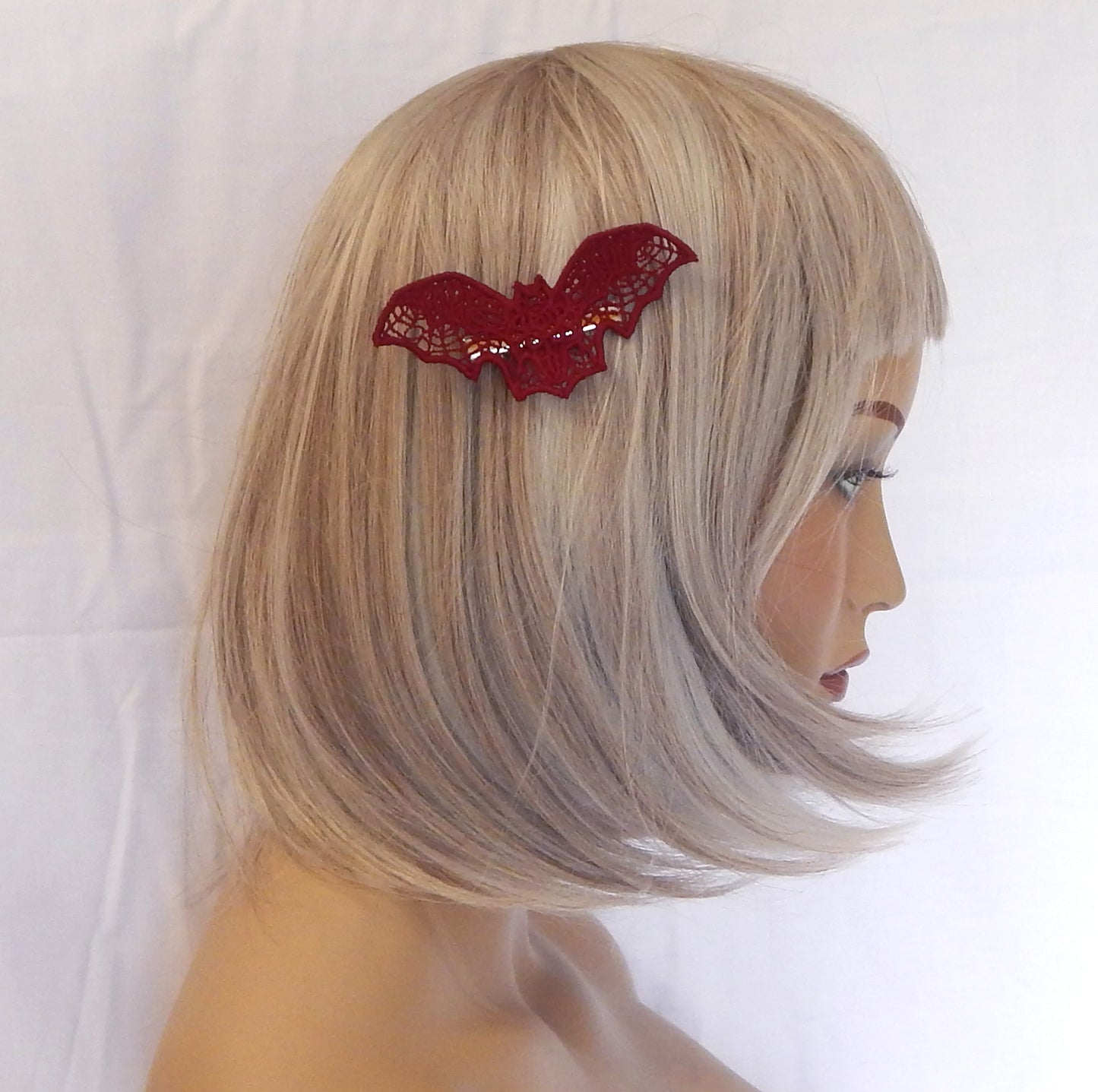 Bloodlace Bat Hair Clip