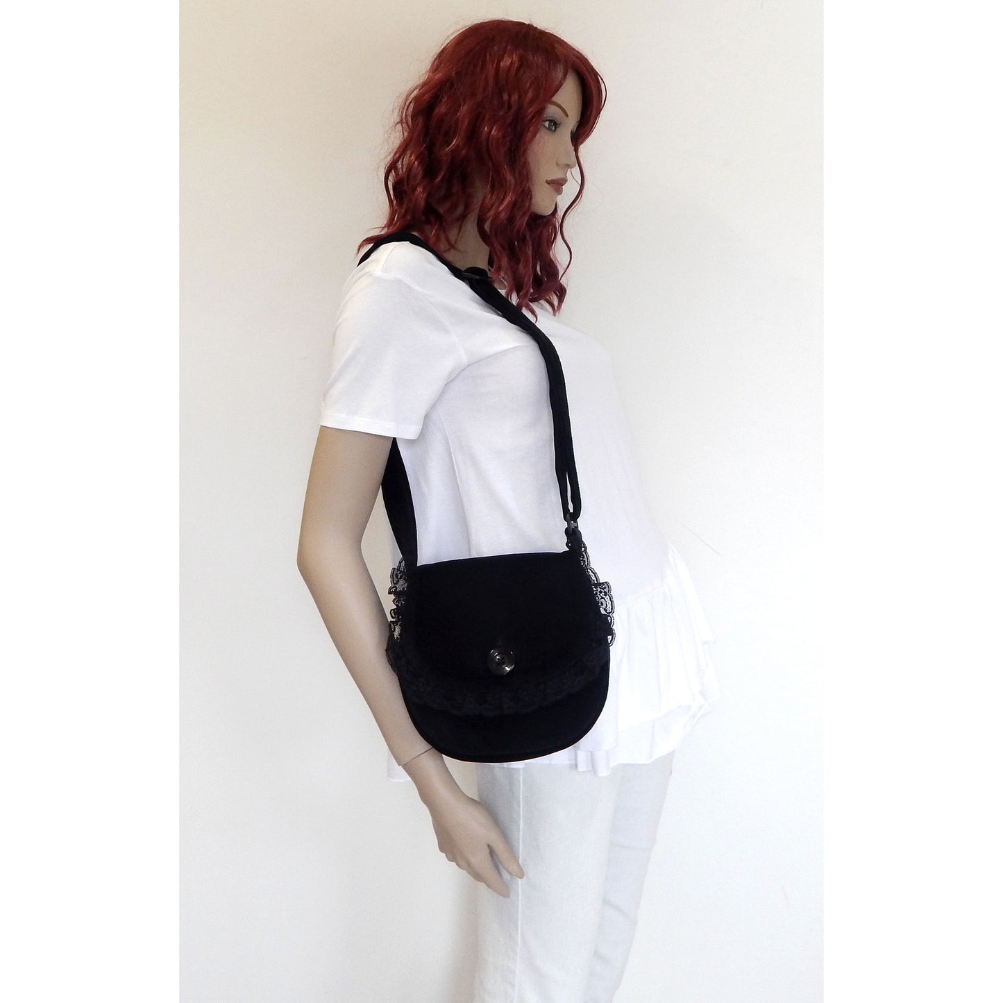 Plush Vintage Gothic Bag