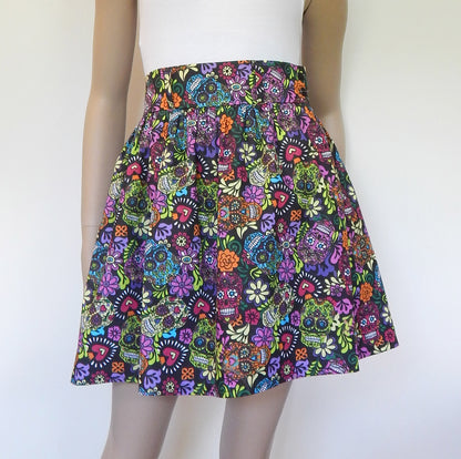 Sugar Skull Skirt