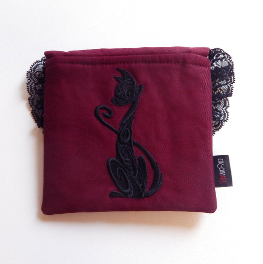 Midnight Whiskers Coin Purse