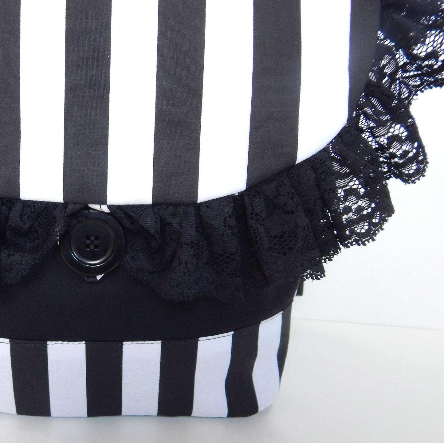 Gothic Striped Backpack