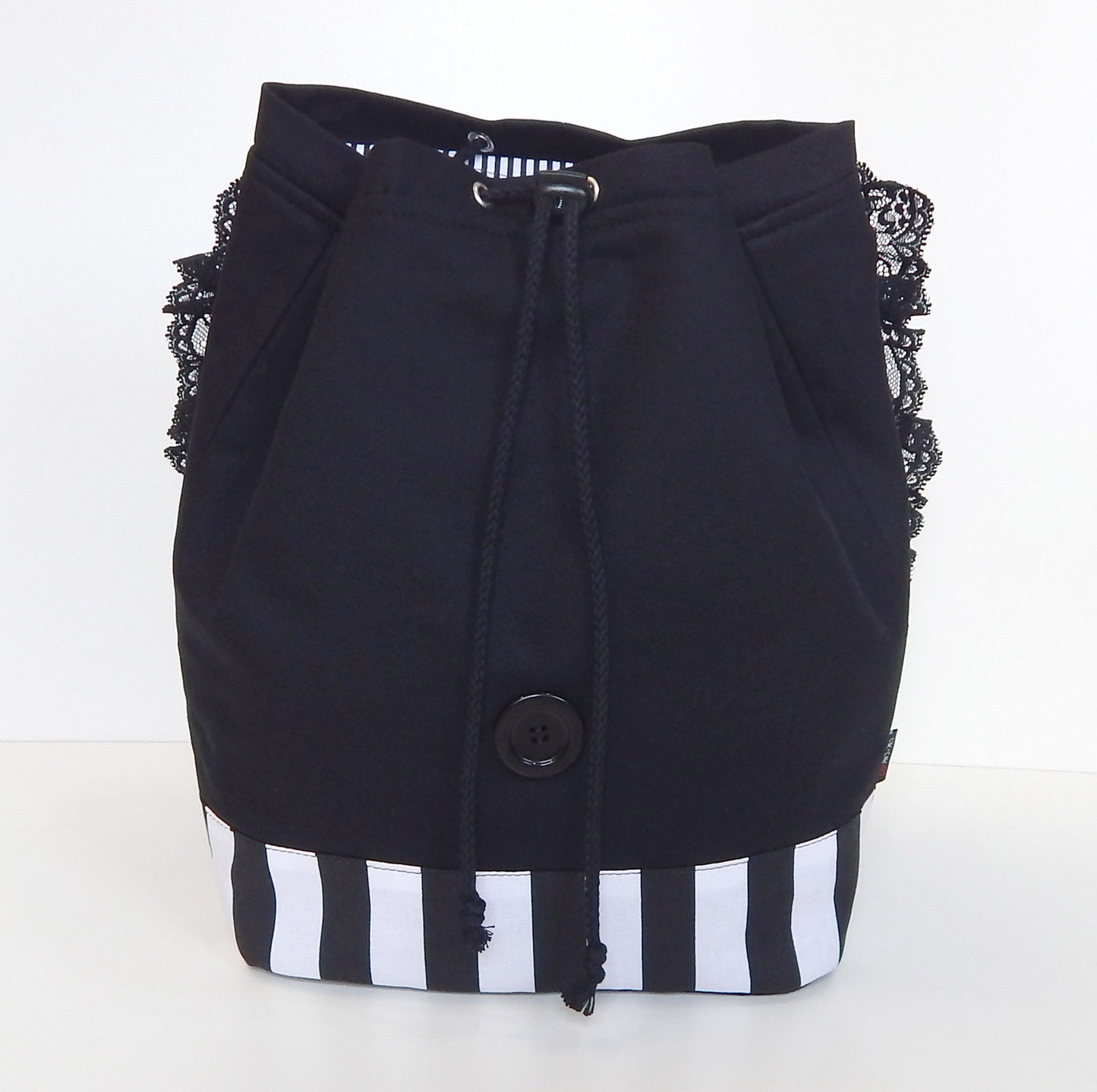 Gothic Striped Backpack