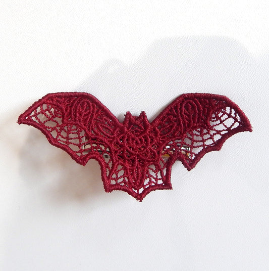 Bloodlace Bat Hair Clip