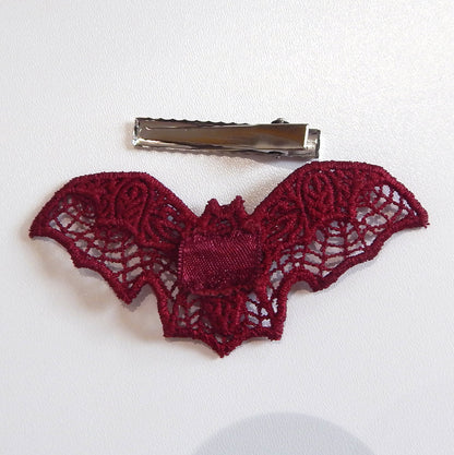 Bloodlace Bat Hair Clip