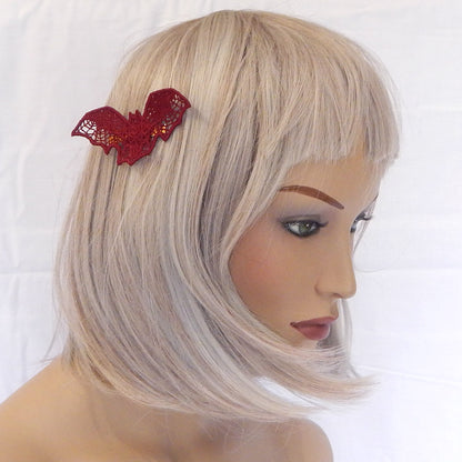 Bloodlace Bat Hair Clip