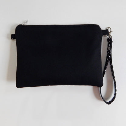 Noir Starry Night Wristlet