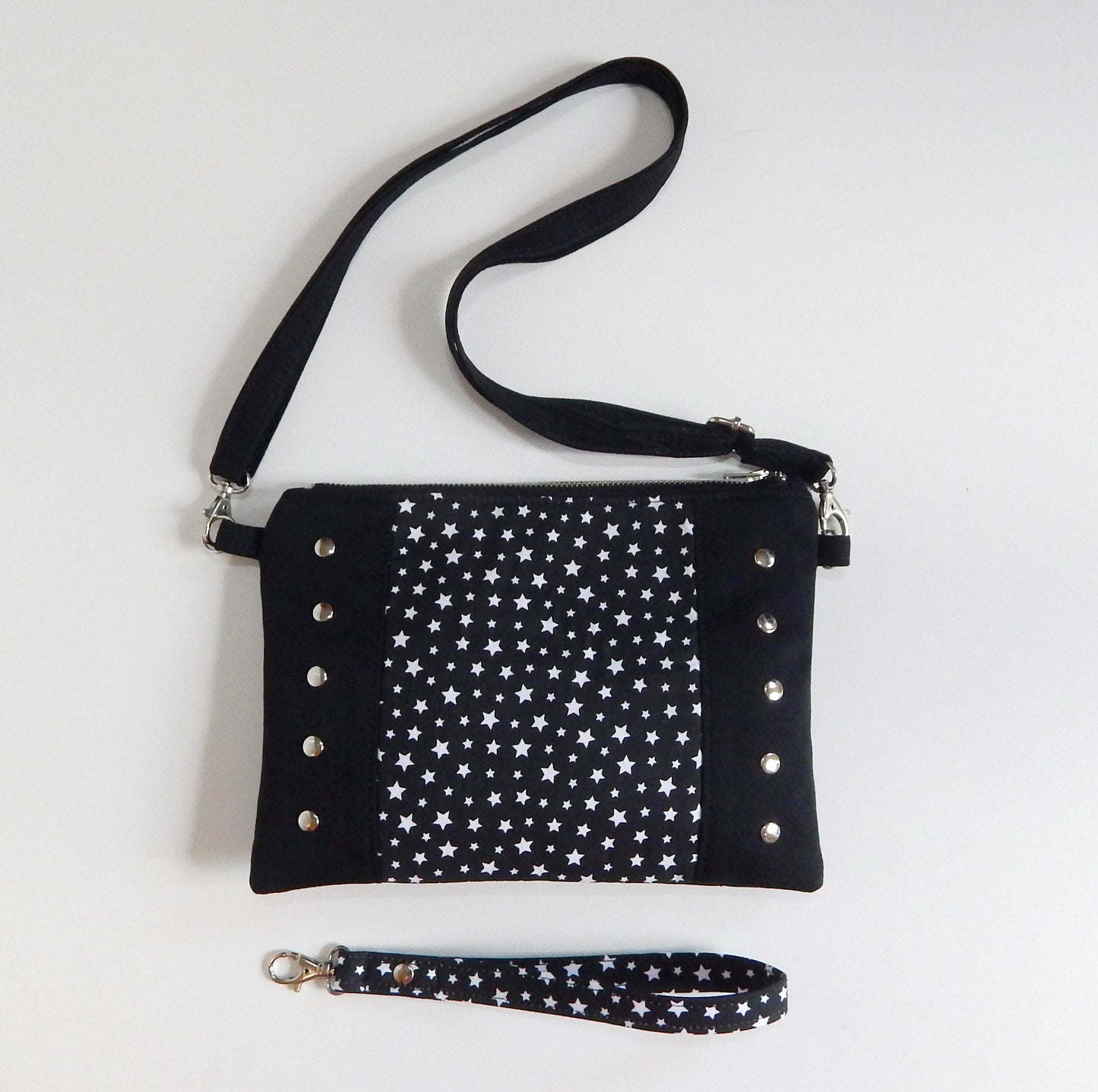 Noir Starry Night Wristlet