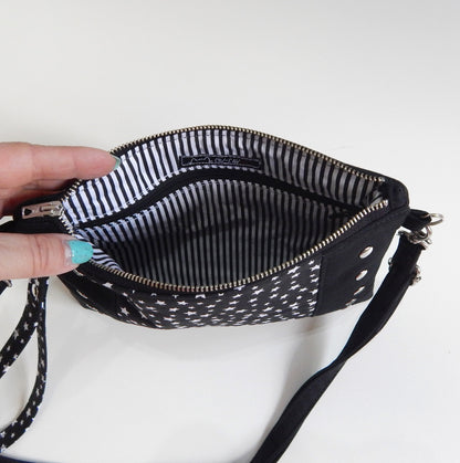 Noir Starry Night Wristlet