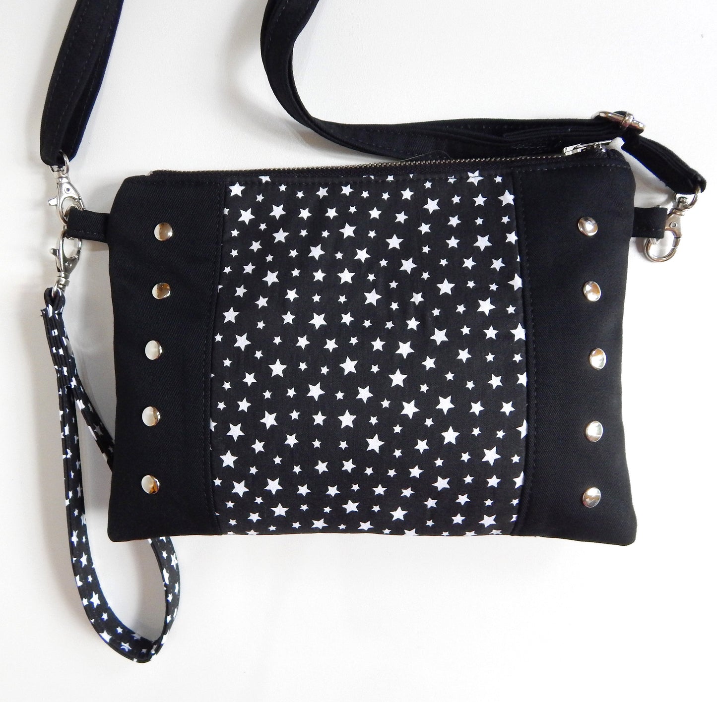 Noir Starry Night Wristlet