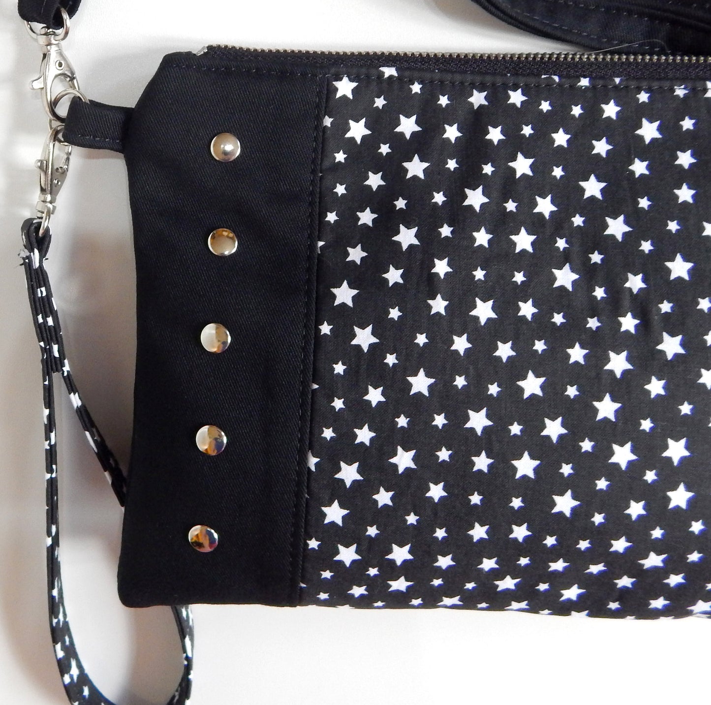 Noir Starry Night Wristlet