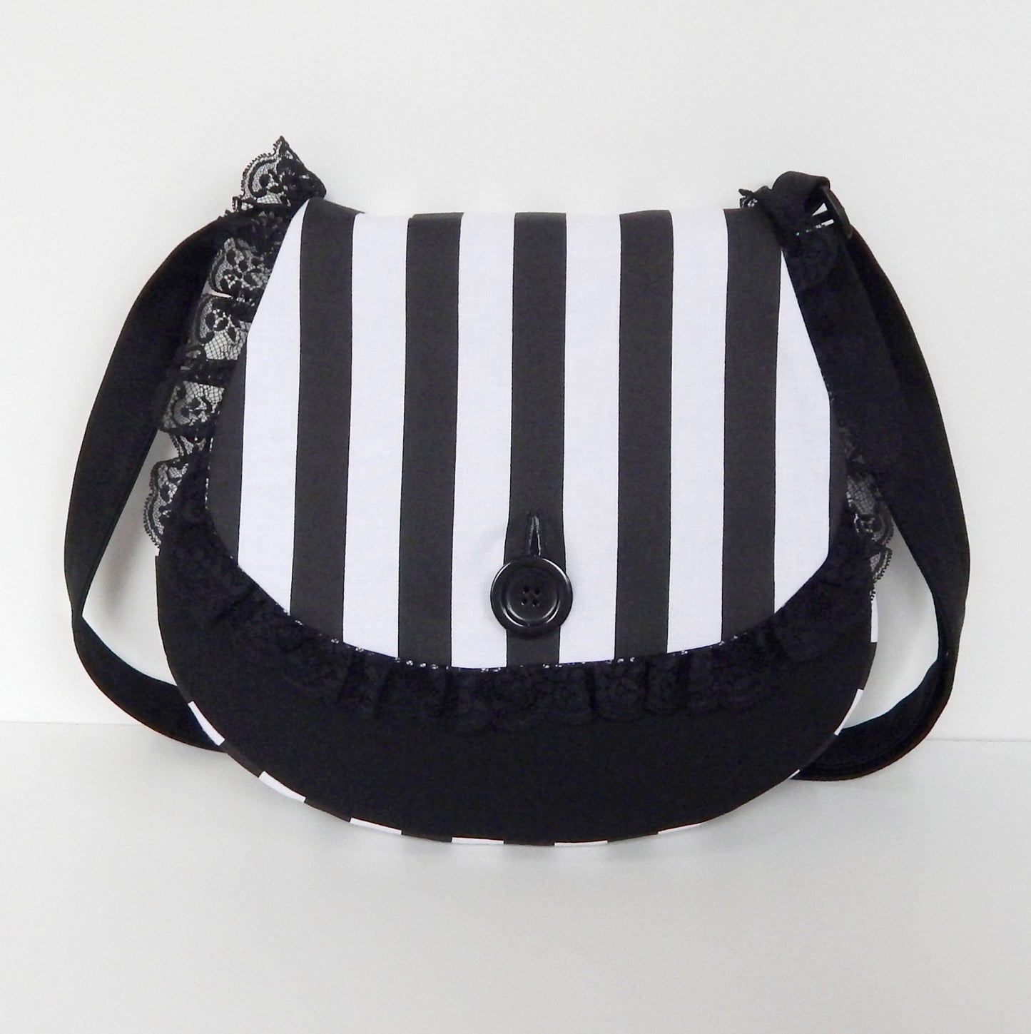 Gothic Striped Bag