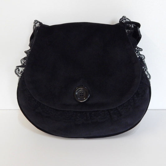 Black Velvet Bag