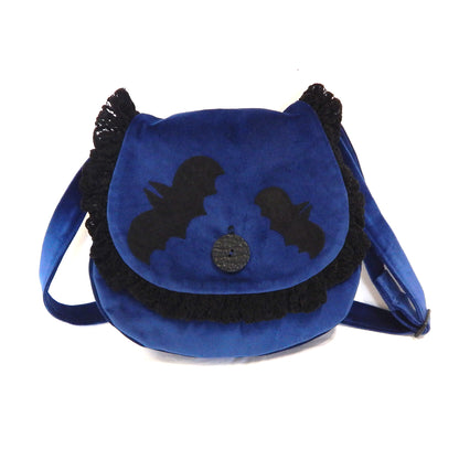 Velvet Night Bat Purse